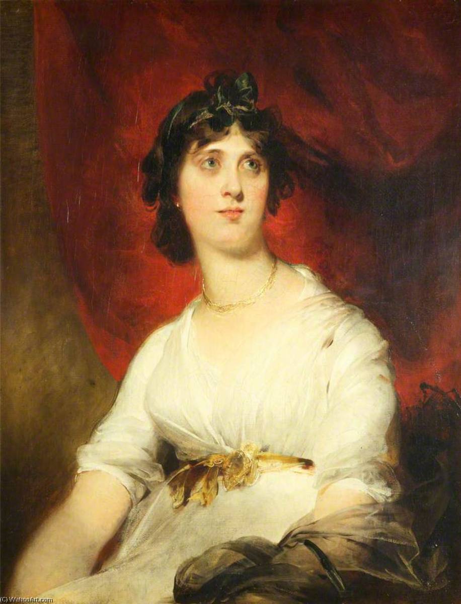 顺序 畫複製 塞西莉亚·洛克夫人(1775-1824), 1797 通过 Thomas Lawrence | ArtsDot.com