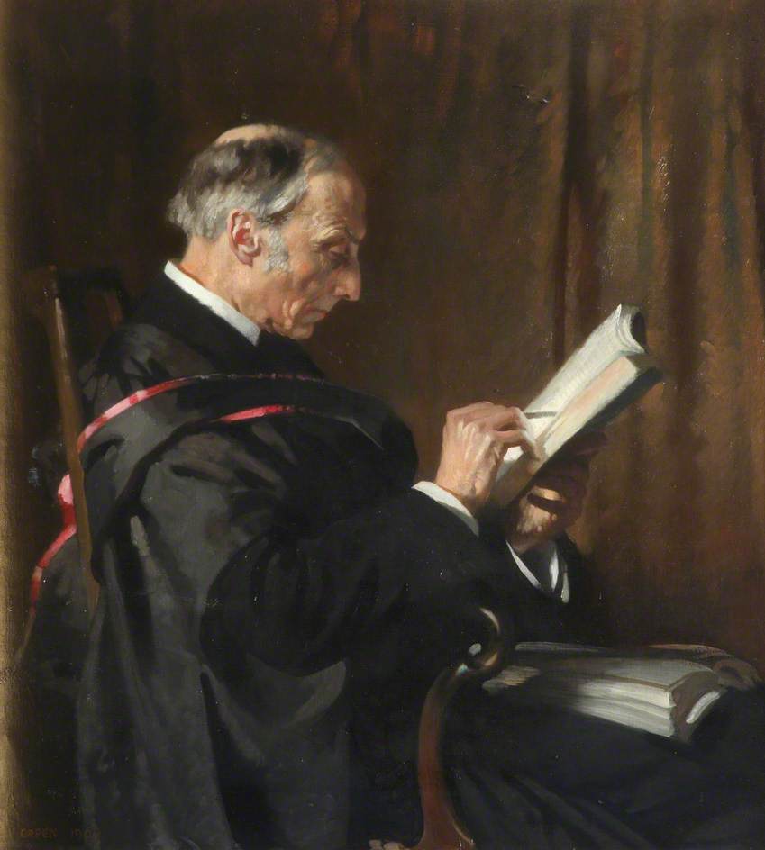 Buy Museum Art Reproductions Charles Buller Heberden, Principal (1889–1920), Vice Chancellor (1910–1913), 1908 by William Newenham Montague Orpen | ArtsDot.com