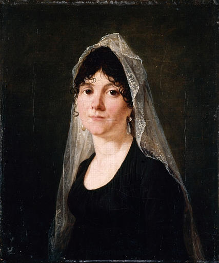 Buy Museum Art Reproductions Portrait de Madame Peccot by Jean François Sablet (1745-1819, Switzerland) | ArtsDot.com