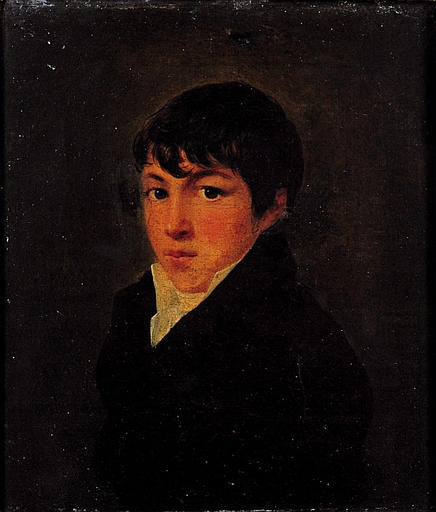 Order Paintings Reproductions Portrait de Joseph Michel Crucy, âgé de treize ans by Jean François Sablet (1745-1819, Switzerland) | ArtsDot.com
