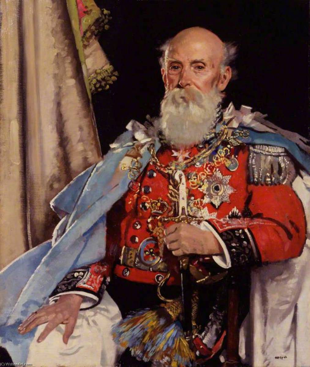 Order Artwork Replica Reginald Brabazon, 12th Earl of Meath, 1929 by William Newenham Montague Orpen | ArtsDot.com