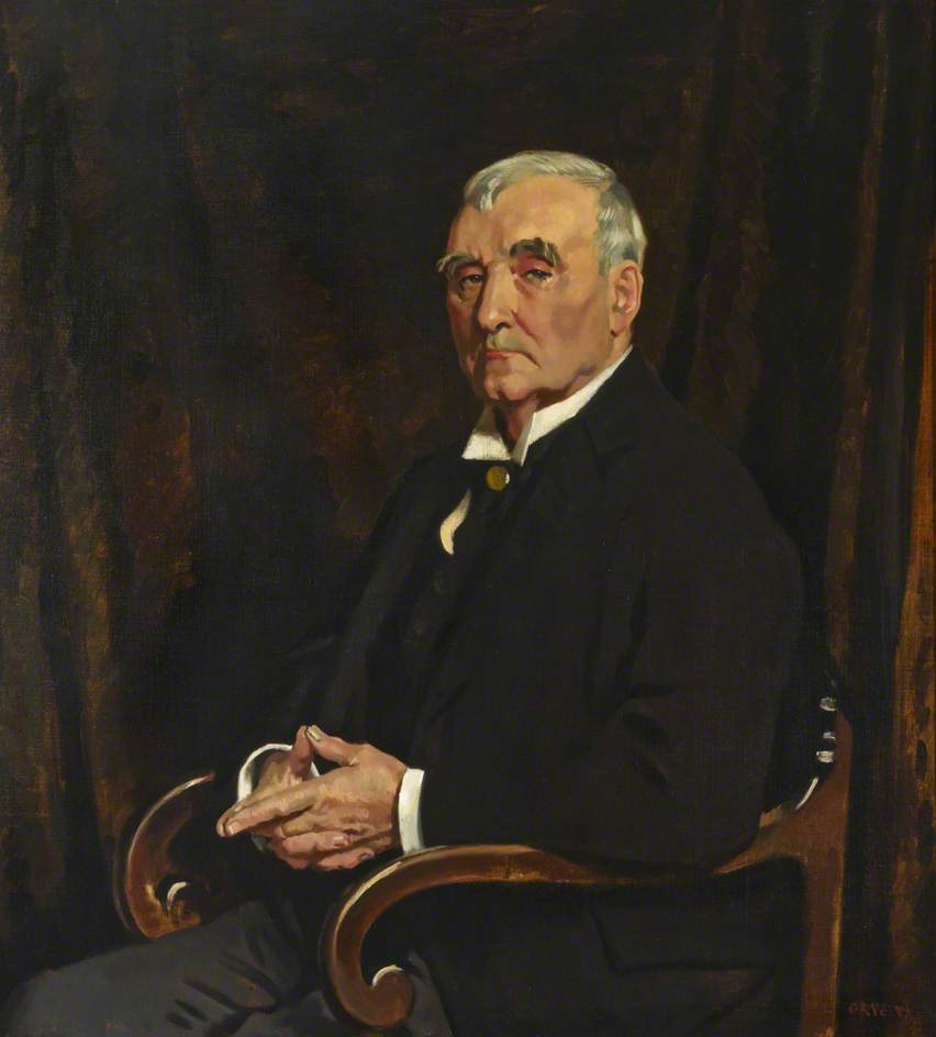 Order Paintings Reproductions David Lloyd Roberts (1835–1920), 1923 by William Newenham Montague Orpen | ArtsDot.com
