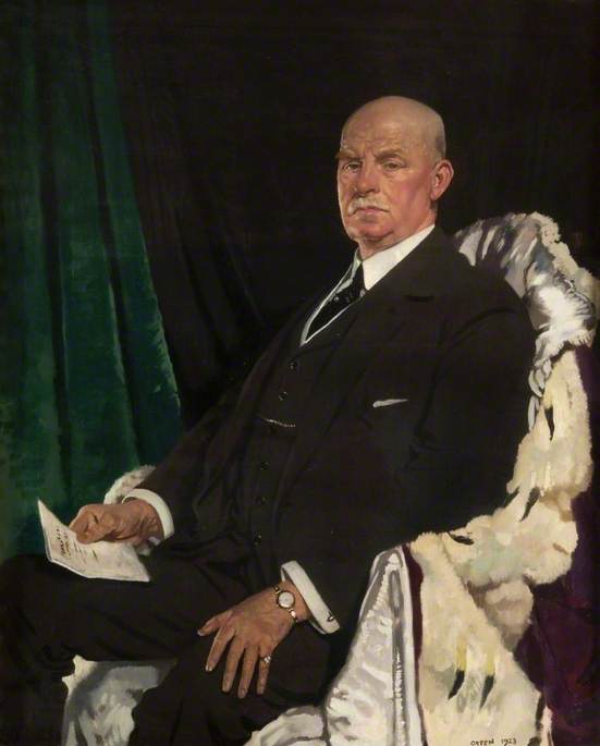 Buy Museum Art Reproductions Sir Thomas Paxton (1860–1930), Lord Provost of Glasgow (1920–1923), 1923 by William Newenham Montague Orpen | ArtsDot.com