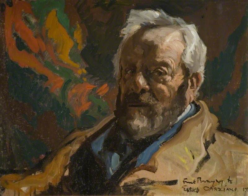 Enrico Canziani (1848–1931), 1924 by Frank William Brangwyn Frank William Brangwyn | ArtsDot.com