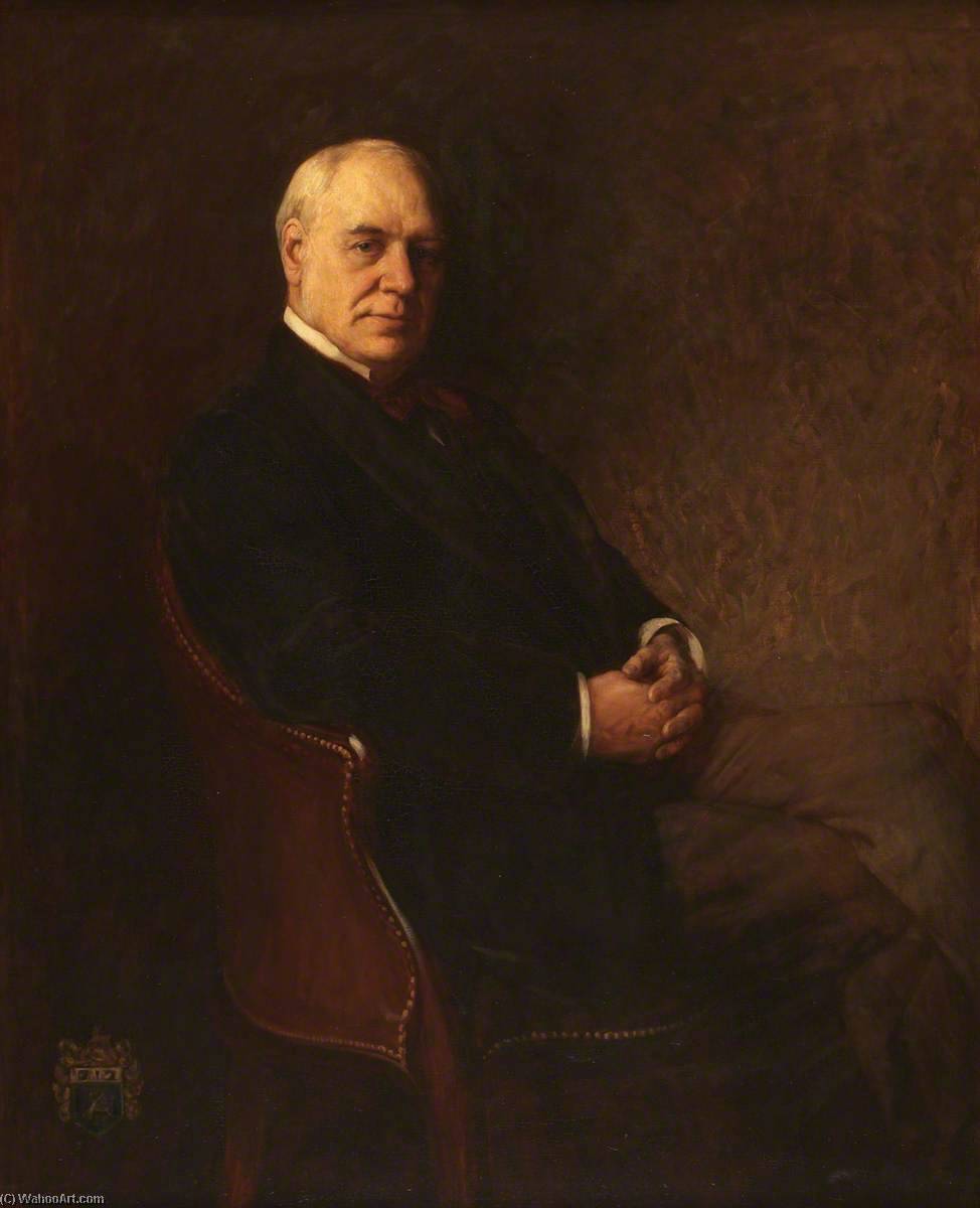 Order Oil Painting Replica Sir John Williams (1840–1926), Bt, GCVO, MD, 1919 by Christopher Williams (1873-1934, United States) | ArtsDot.com