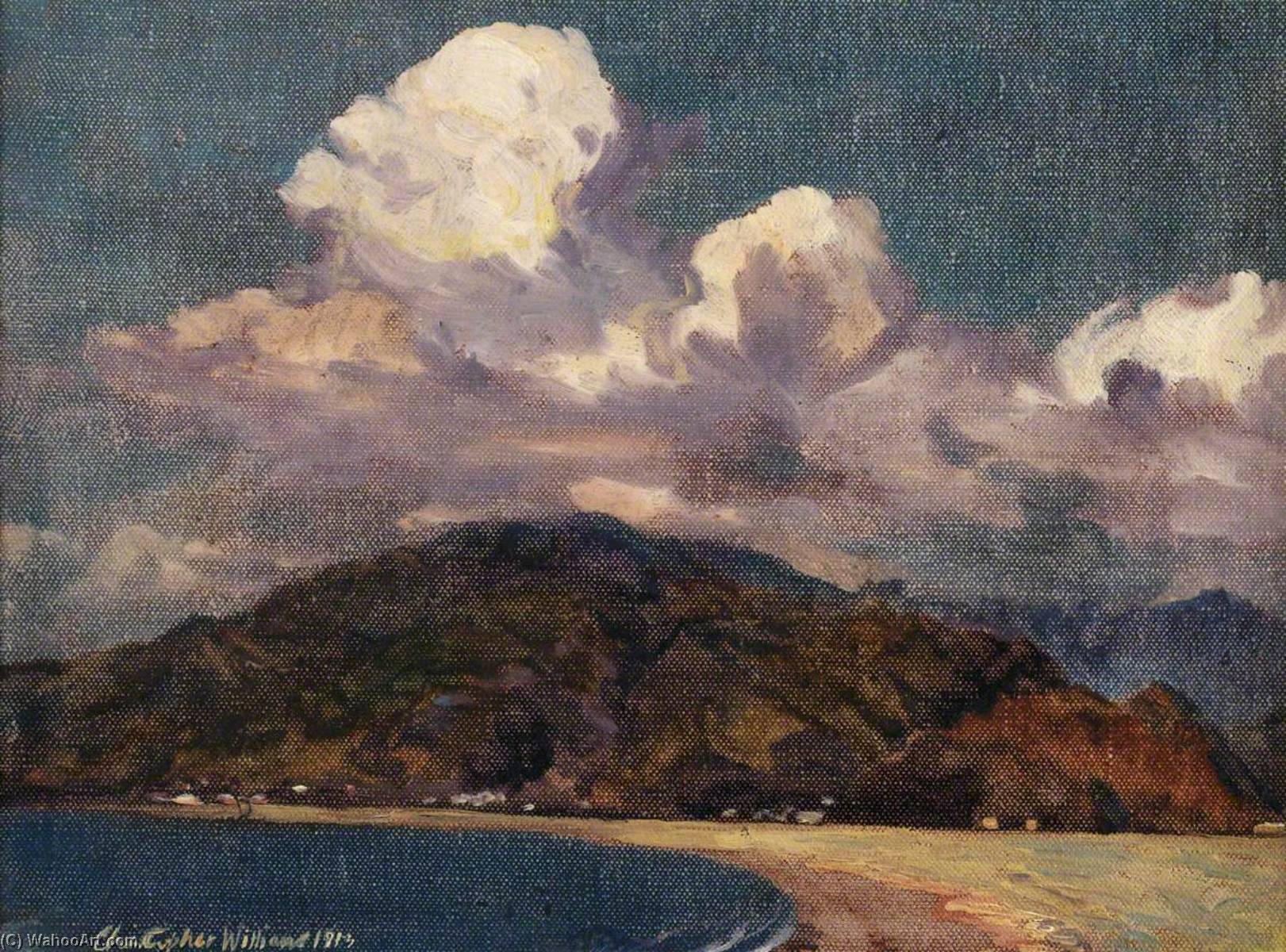 Order Artwork Replica Coastal View, 1913 by Christopher Williams (1873-1934, United States) | ArtsDot.com