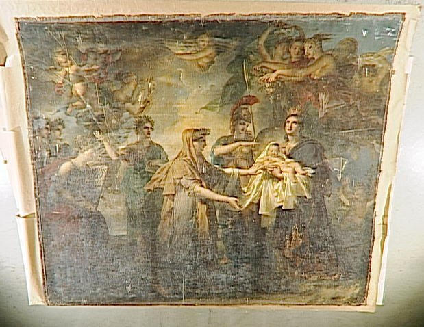 Order Art Reproductions La naissance de Louis XIV, sujet allégorique by Charles Meynier (1768-1832) | ArtsDot.com