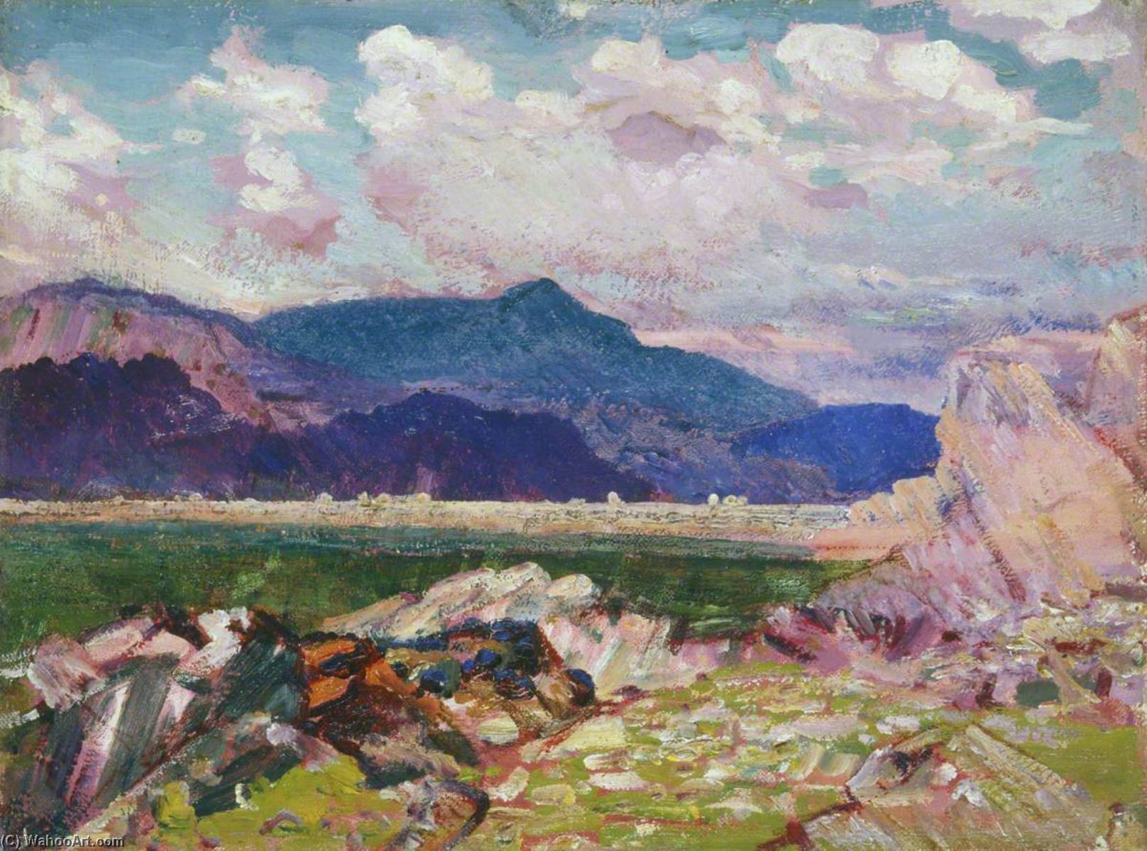 Order Oil Painting Replica Dyffwys, North Wales, 1920 by Christopher Williams (1873-1934, United States) | ArtsDot.com