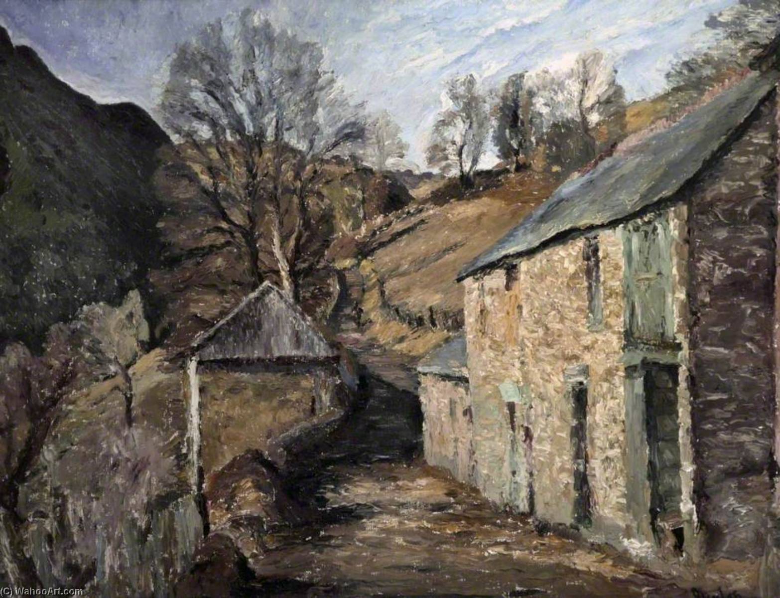 Buy Museum Art Reproductions Winter Sunshine, Wales, 1944 by Ronald Ossory Dunlop (Inspired By) (1894-1973, Ireland) | ArtsDot.com