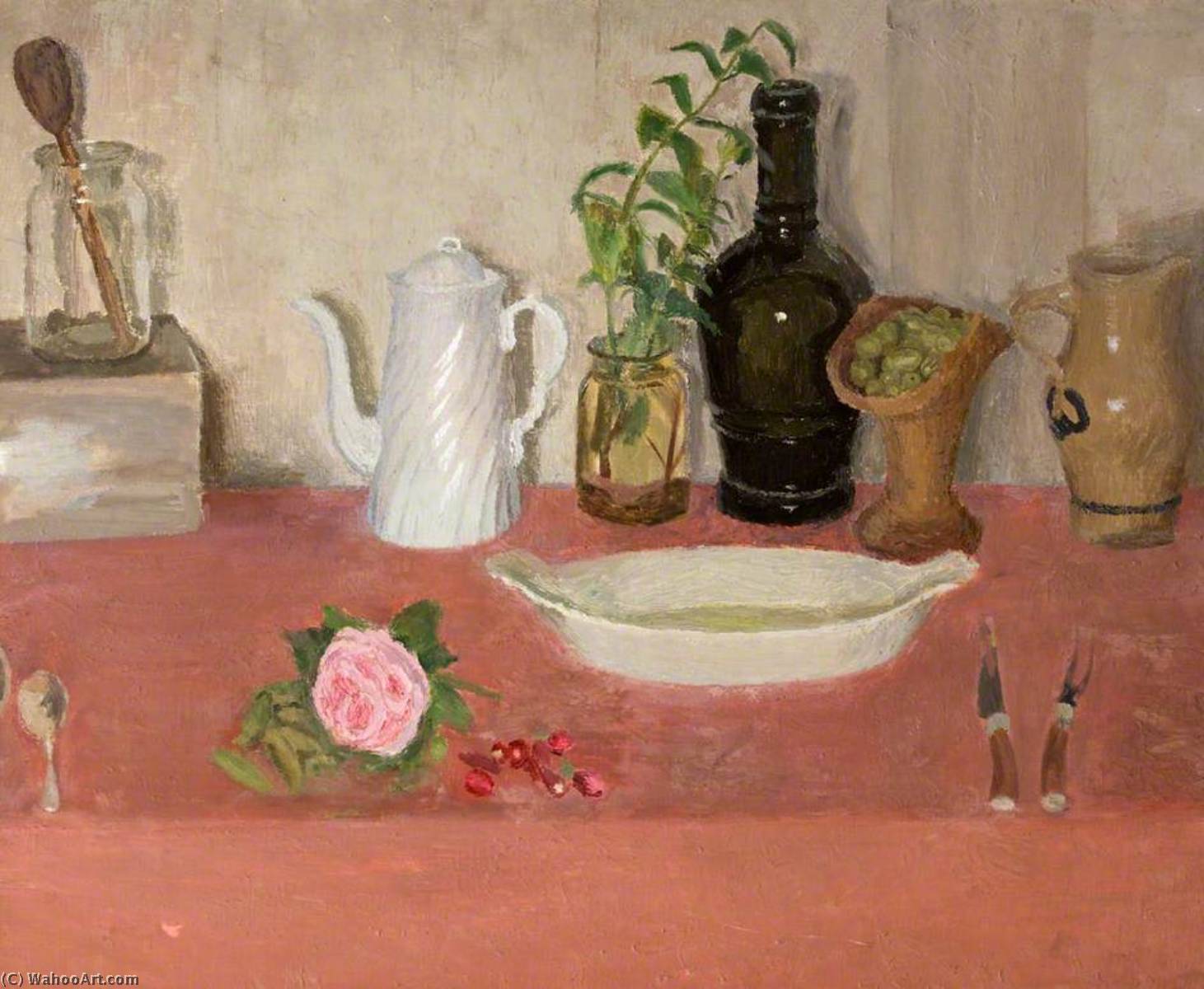 Order Paintings Reproductions Still Life, 1945 by Mary Potter (Inspired By) (1900-1981) | ArtsDot.com