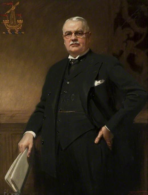 Buy Museum Art Reproductions Andrew Weir (1865–1955), Lord Inverforth of Southgate by Frank O Salisbury (Inspired By) (1874-1962, United Kingdom) | ArtsDot.com