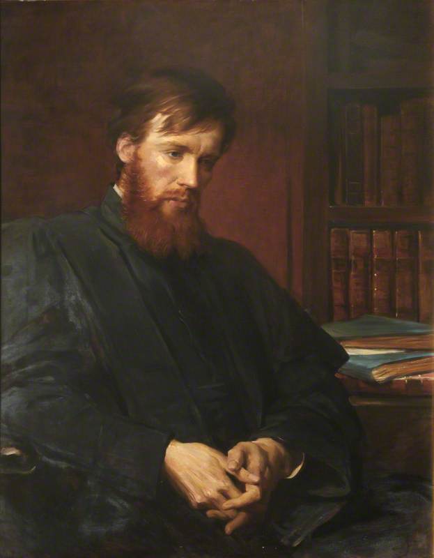 Order Oil Painting Replica Right Reverend Talbot (after George Richmond), 1899 by Anna Lea Merritt (1844-1930, United States) | ArtsDot.com