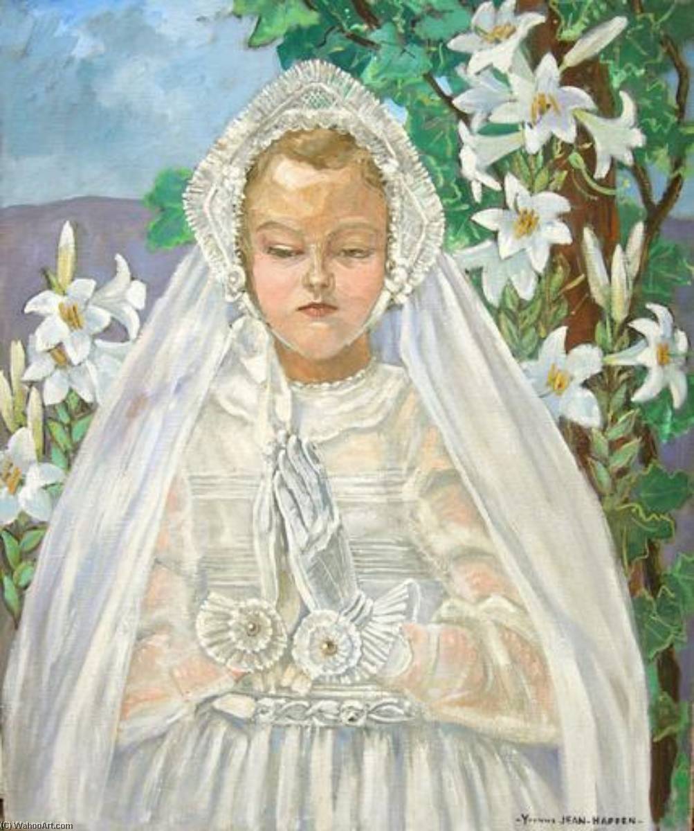 Compra Riproduzioni D'arte Del Museo Première communiante di Yvonne Jean Haffen (Ispirato da) (1895-1993) | ArtsDot.com