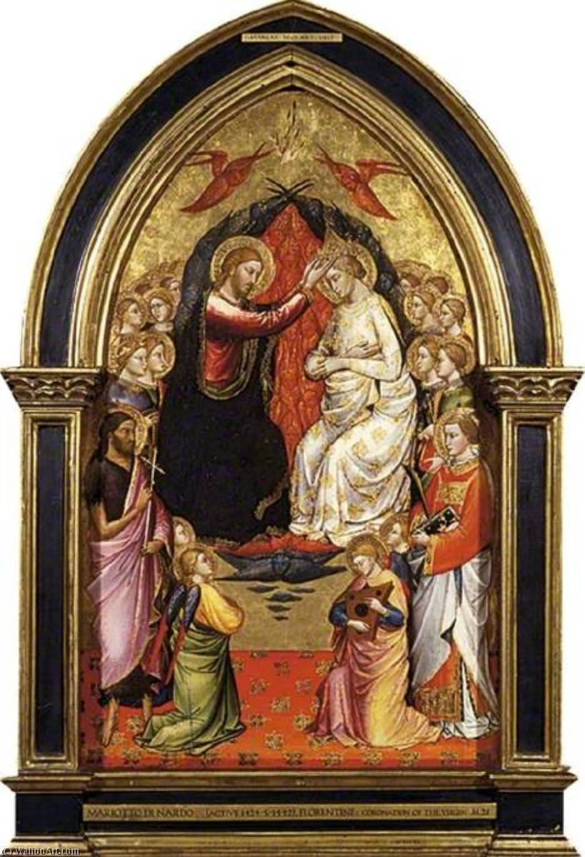 Order Oil Painting Replica The Coronation of the Virgin by Mariotto Di Nardo (1365-1424, Italy) | ArtsDot.com