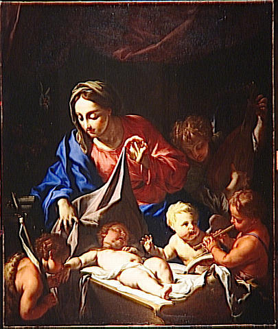 Buy Museum Art Reproductions LE SOMMEIL DE L`ENFANT JESUS by Francesco Trevisani (1656-1746, Italy) | ArtsDot.com