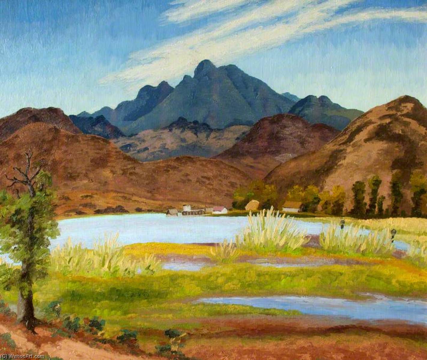 Order Artwork Replica Lake Pátzcuaro by Cedric Lockwood Morris (Inspired By) (1889-1982, United Kingdom) | ArtsDot.com