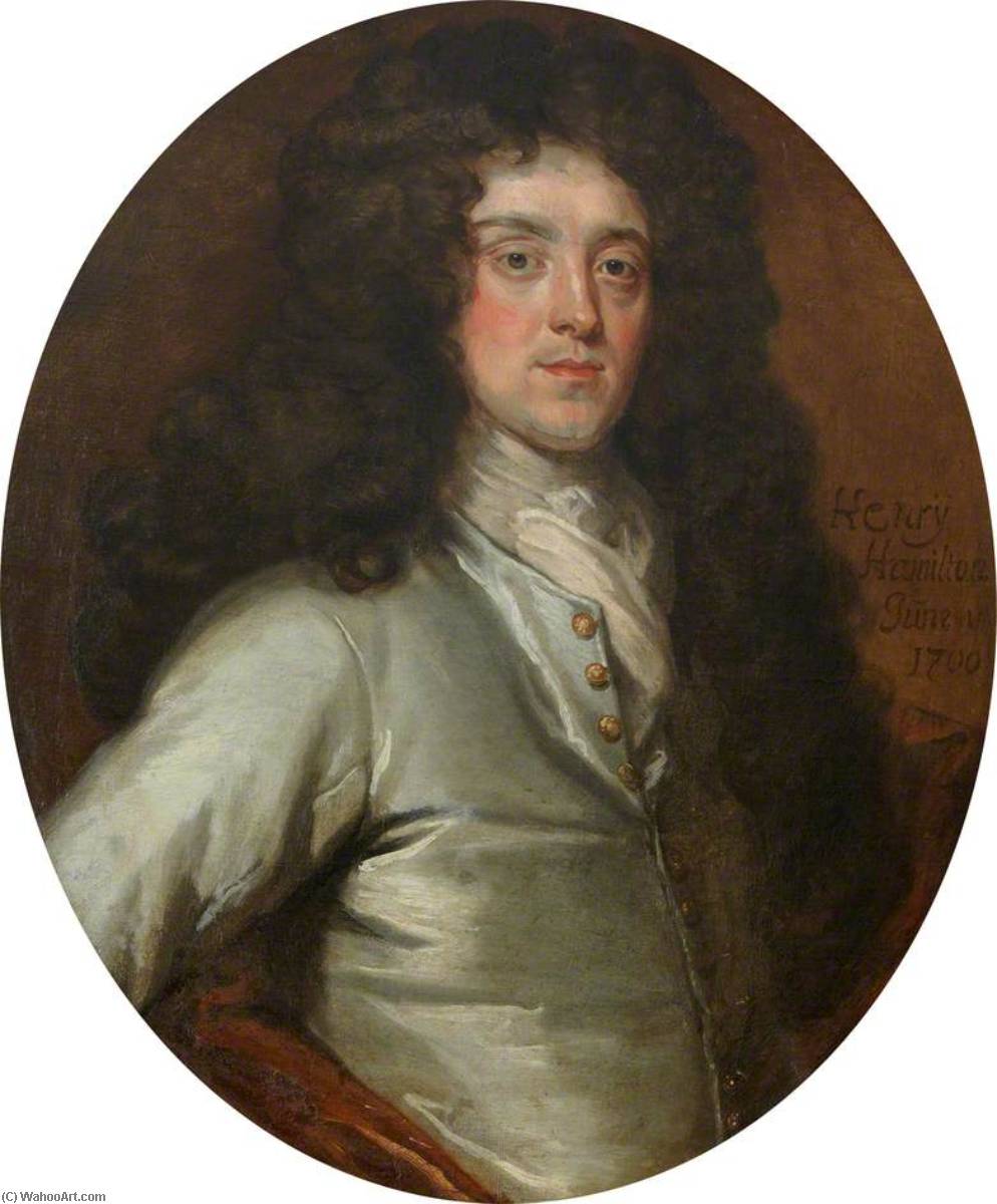 Order Art Reproductions Henry Hamilton (b.c.1670), RCSEd (1700), DRCSEd (1704–1706 1710–1712), 1700 by John Baptist De Medina (1659-1710) | ArtsDot.com