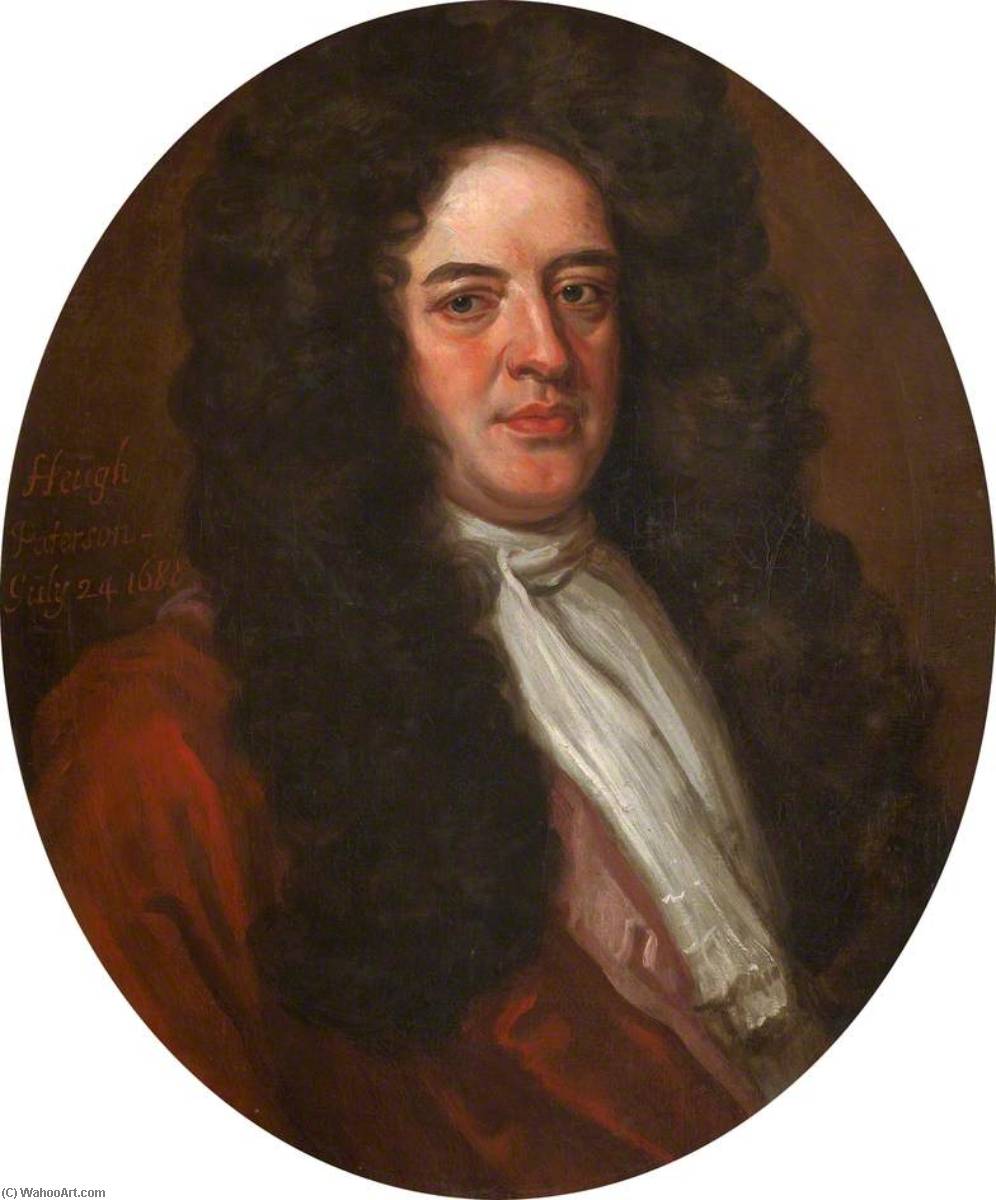 Order Oil Painting Replica Hugh Paterson, FRCSEd (1688), 1700 by John Baptist De Medina (1659-1710) | ArtsDot.com