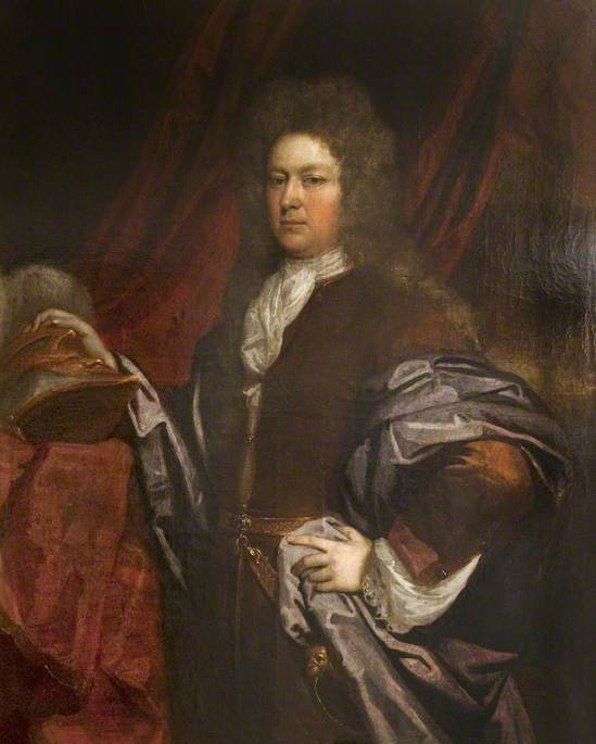 Buy Museum Art Reproductions Sir John Maxwell (1648–1732), 1st Bt, 1695 by John Baptist De Medina (1659-1710) | ArtsDot.com
