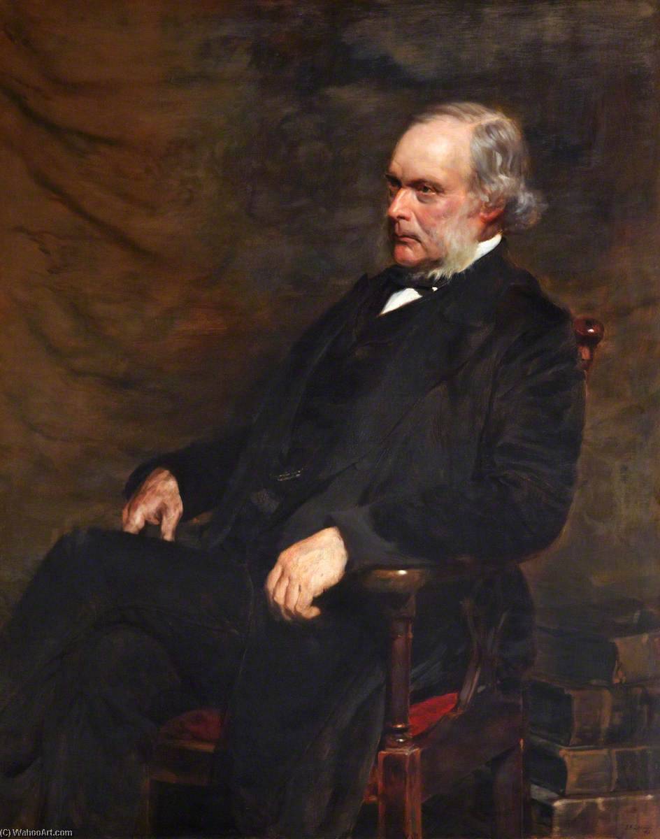 Order Oil Painting Replica Sir Joseph Lister (1827–1912), 1895 by John Henry Lorimer (1856-1936) | ArtsDot.com