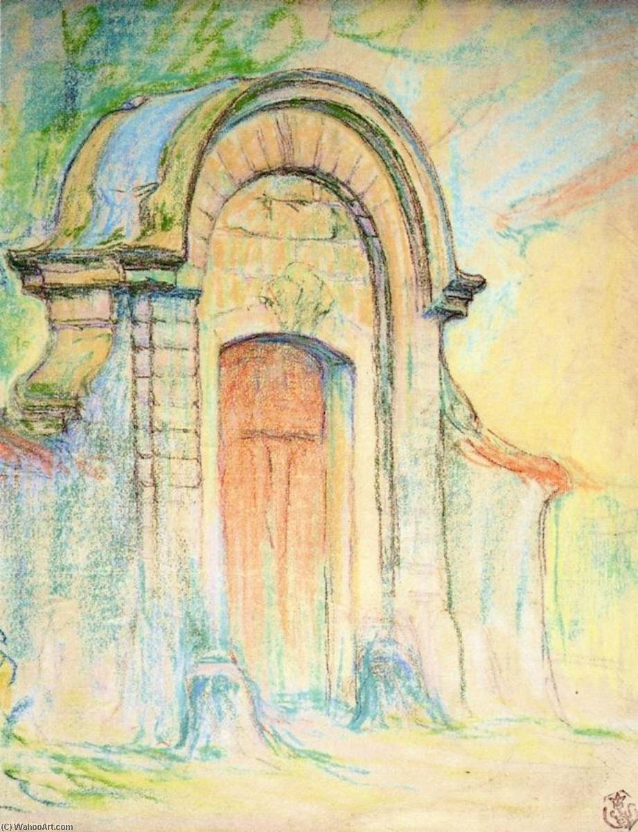 Order Art Reproductions Door in Meudon, 1891 by Claude Emil Schuffenecker (1851-1934) | ArtsDot.com