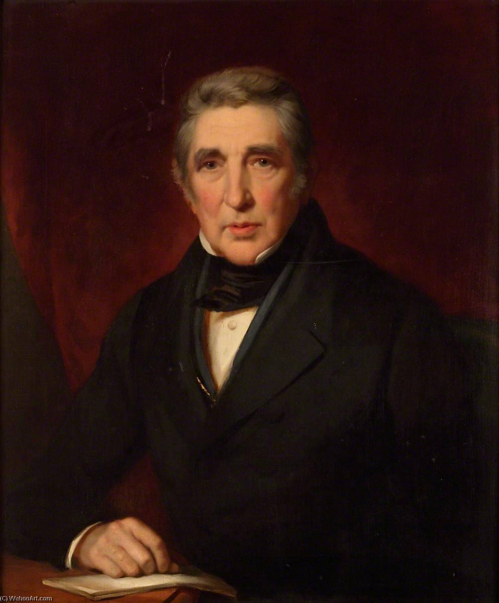 Ordinare Riproduzioni D'arte Sir John Barrow (1746–1848), Secondo segretario all`Ammiragliato (1807–1845) di John Lindsay Lucas (1807-1874) | ArtsDot.com