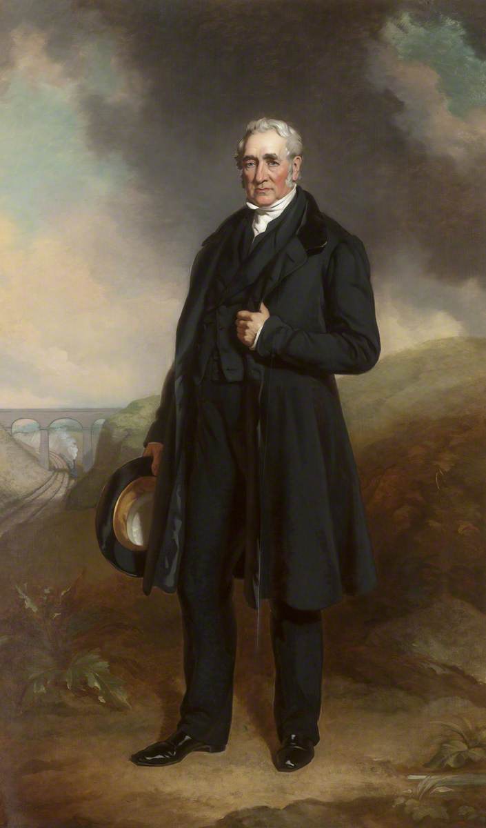 Ordinare Riproduzioni D'arte George Stephenson (1781–1848), 1847 di John Lindsay Lucas (1807-1874) | ArtsDot.com