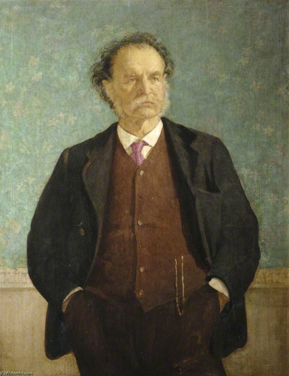 Order Paintings Reproductions Arthur Lionel Smith (1850–1924), Exhibitioner (1868), Fellow and Tutor in Modern History (1882–1916), Dean (1907–1916), Master (1916–1924), 1913 by Francis Dodd (1874-1949, United States) | ArtsDot.com