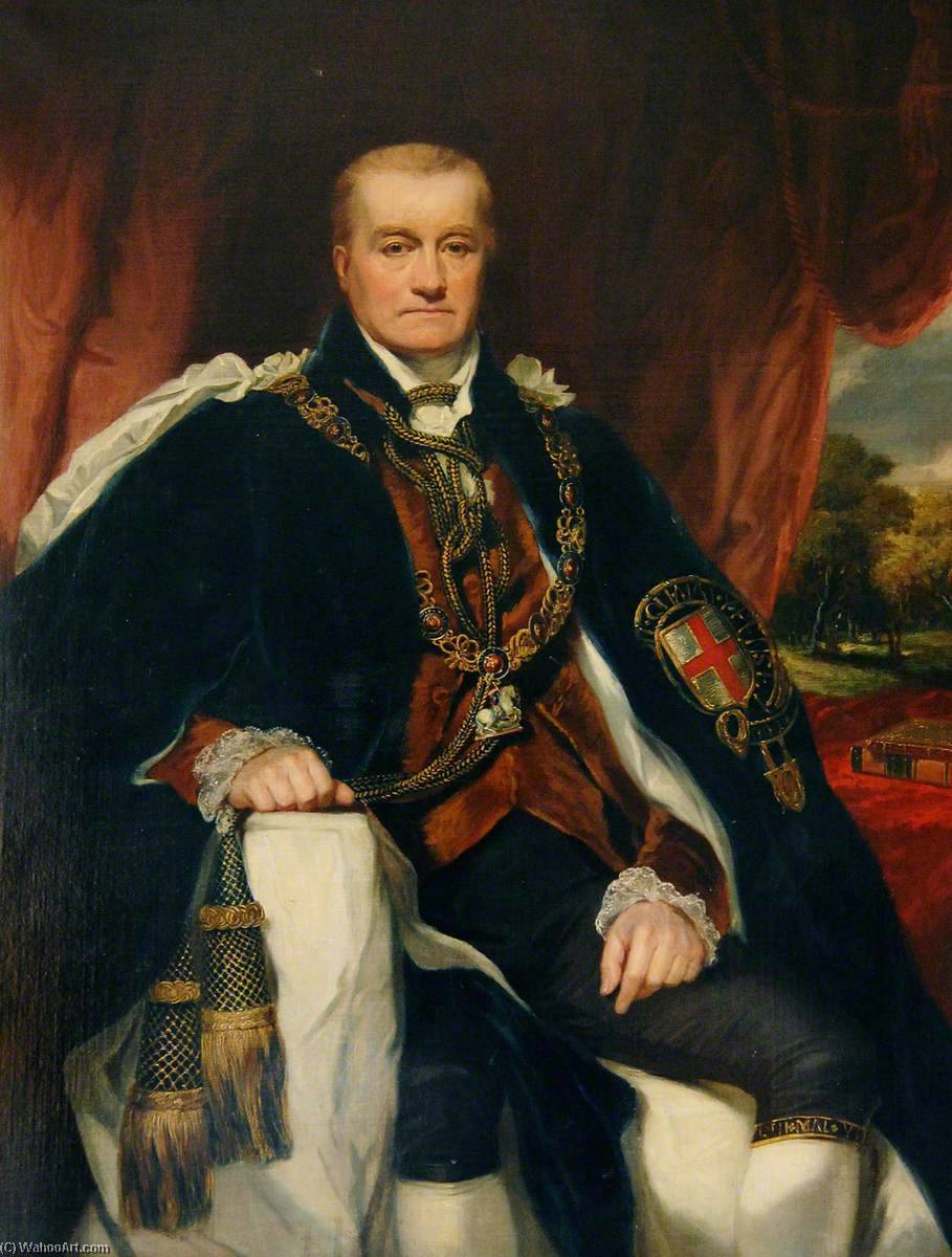 Order Art Reproductions George John (1758–1834), 2nd Earl Spencer, First Lord of the Admiralty (1794–1801), 1829 by George Clint (1770-1854, United Kingdom) | ArtsDot.com