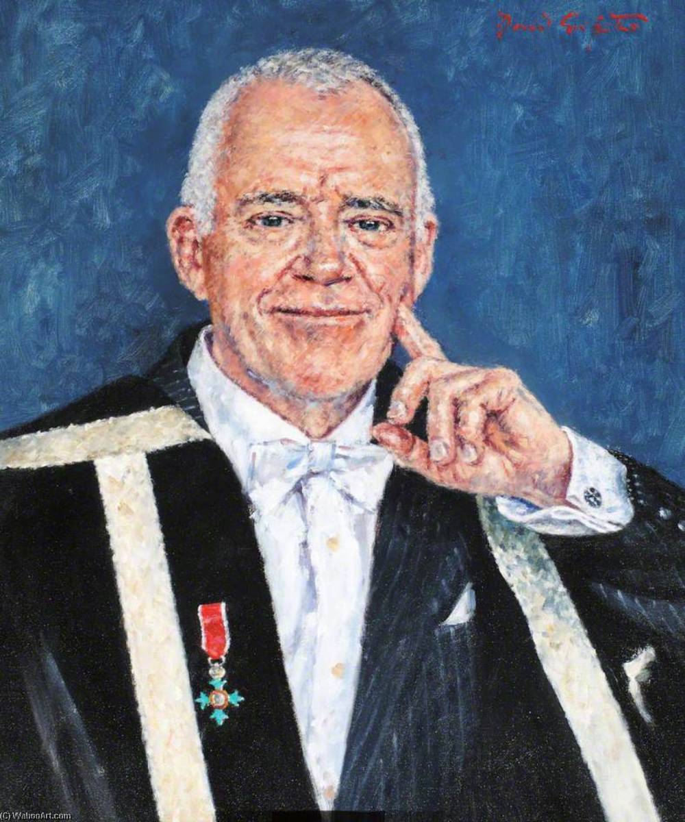 Alfred Cosier Morris (b.1941), Vice Chancellor of the University of Wales Lampeter (2003–2008), 2009 by David Griffiths David Griffiths | ArtsDot.com