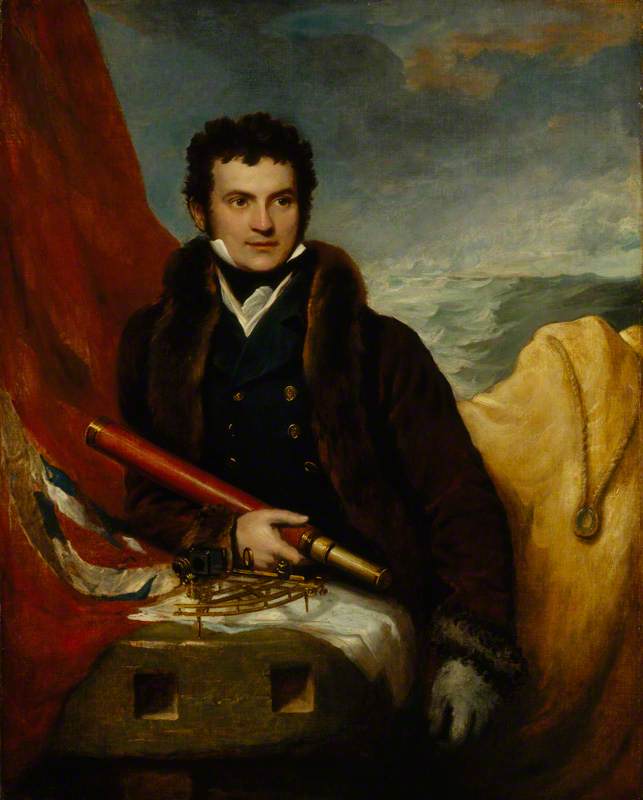 Order Oil Painting Replica Sir William Edward Parry (engraved 1820), 1820 by Samuel Drummond (1766-1844) | ArtsDot.com