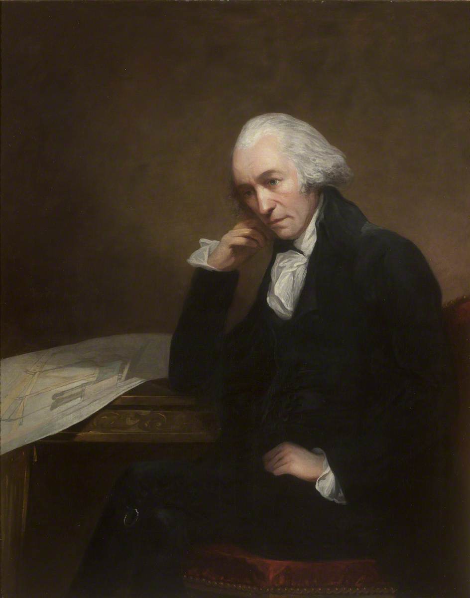 Order Artwork Replica James Watt (1736–1819), 1792 by Carl Fredrik Von Breda (1759-1818, Sweden) | ArtsDot.com