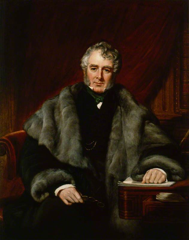 Order Artwork Replica William Lamb, 2nd Viscount Melbourne, 1844 by John Partridge (1789-1872) | ArtsDot.com
