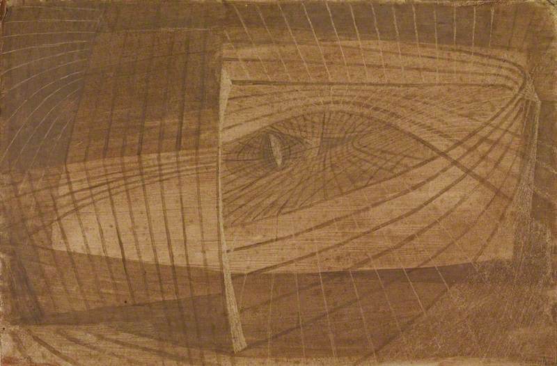 Order Artwork Replica Labyrinth, 1945 by Prunella Clough (Inspired By) (1919-1999) | ArtsDot.com