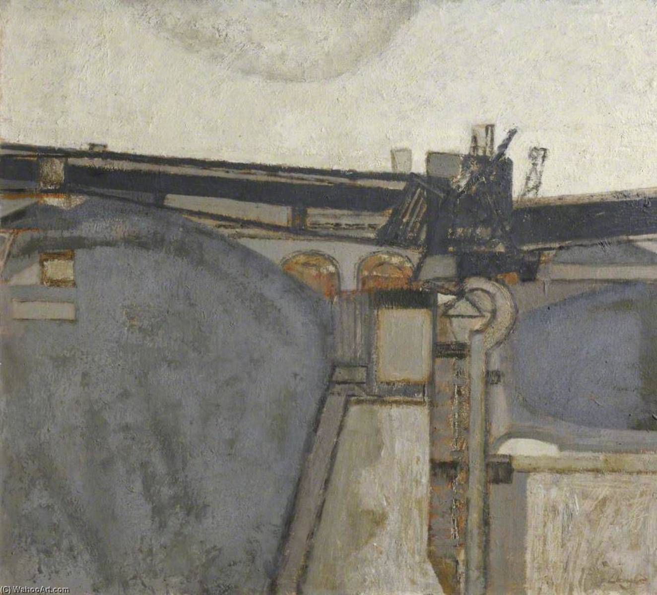 Order Oil Painting Replica Cokeyard by Prunella Clough (Inspired By) (1919-1999) | ArtsDot.com