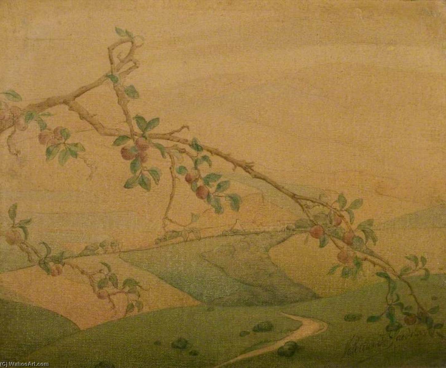 Order Oil Painting Replica Landscape with Apple Tree by Valerius De Saedeleer (1867-1941) | ArtsDot.com