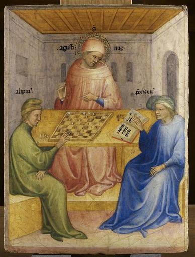 Buy Museum Art Reproductions Saint Augustin by Niccolò Di Pietro Gerini (1368-1415, Italy) | ArtsDot.com