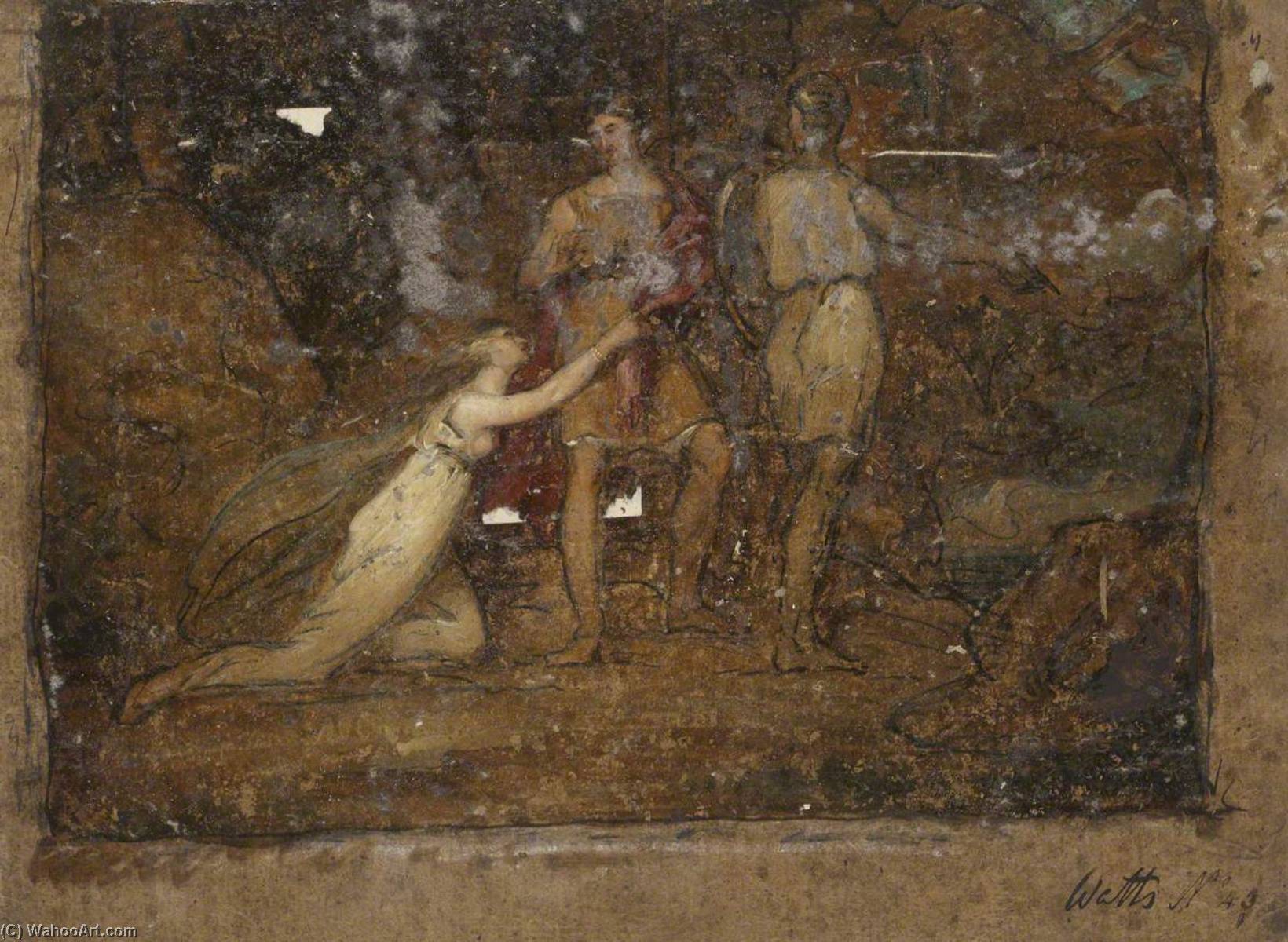 Ordinare Riproduzioni Di Belle Arti Scene classiche di `Tasso `, 1821 di Frederick Waters (William) Watts (1800-1870, United Kingdom) | ArtsDot.com