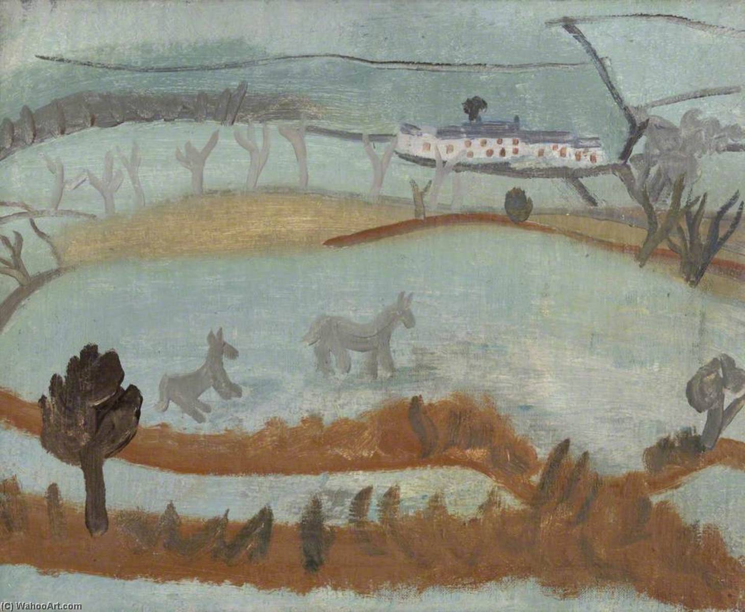 c.1928 (Cumbrian landscape), 1928 by Ben Nicholson Ben Nicholson | ArtsDot.com