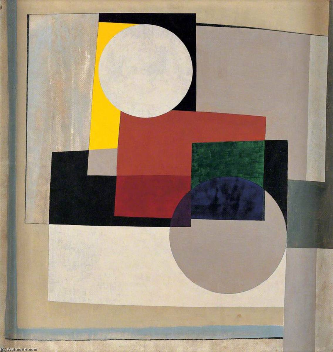 1945 (2 circles), 1945 by Ben Nicholson Ben Nicholson | ArtsDot.com