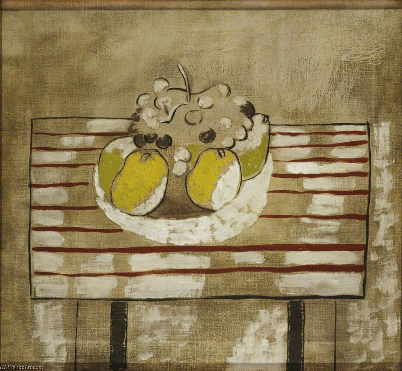 1926 (still life with fruit – version 2), 1926 by Ben Nicholson Ben Nicholson | ArtsDot.com
