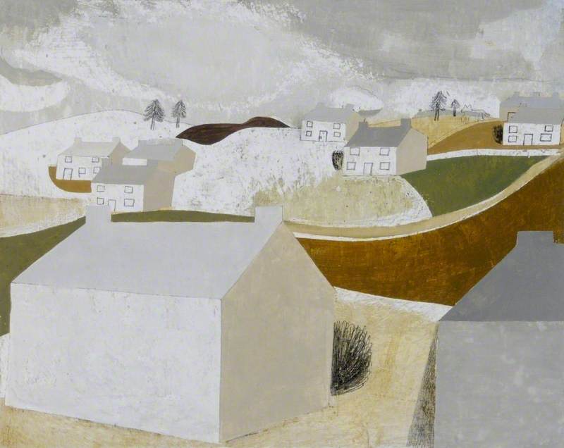 1939–41 (winter landscape Halsetown), 1941 by Ben Nicholson Ben Nicholson | ArtsDot.com