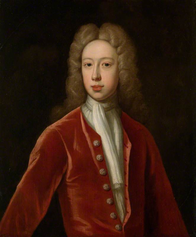 Order Paintings Reproductions Henry Hare (1693–1749), 3rd Baron Coleraine, 1715 by Jonathan Richardson The Elder (1667-1745) | ArtsDot.com