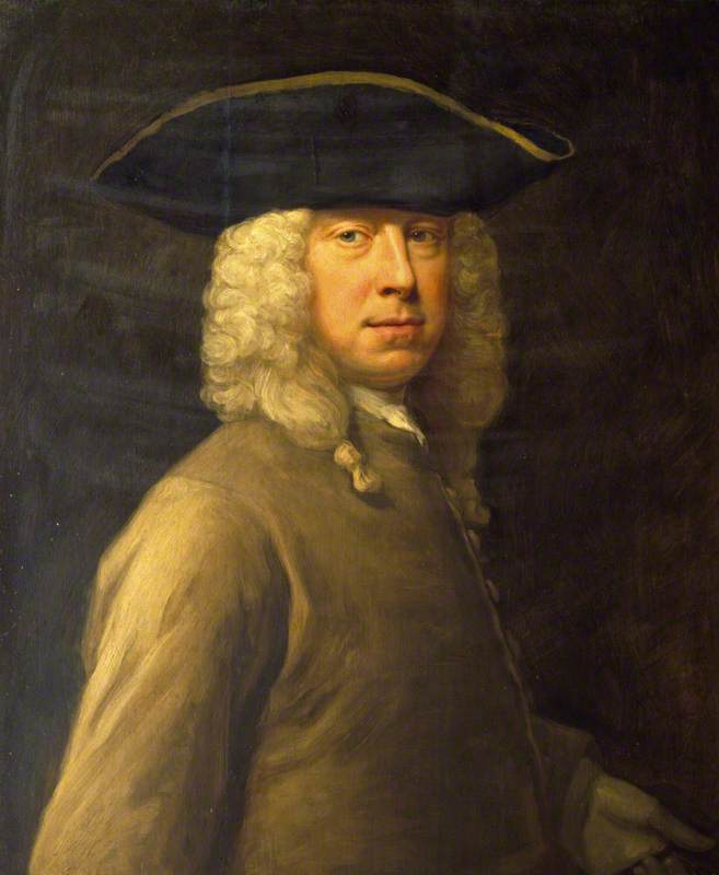 Order Art Reproductions Self Portrait, 1728 by Jonathan Richardson The Elder (1667-1745) | ArtsDot.com