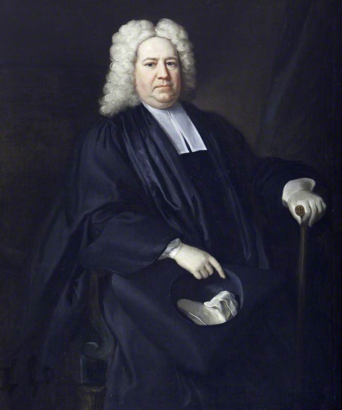 Order Oil Painting Replica The Reverend William Lucy (1673 1674–1723 1724), 1723 by Jonathan Richardson The Elder (1667-1745) | ArtsDot.com