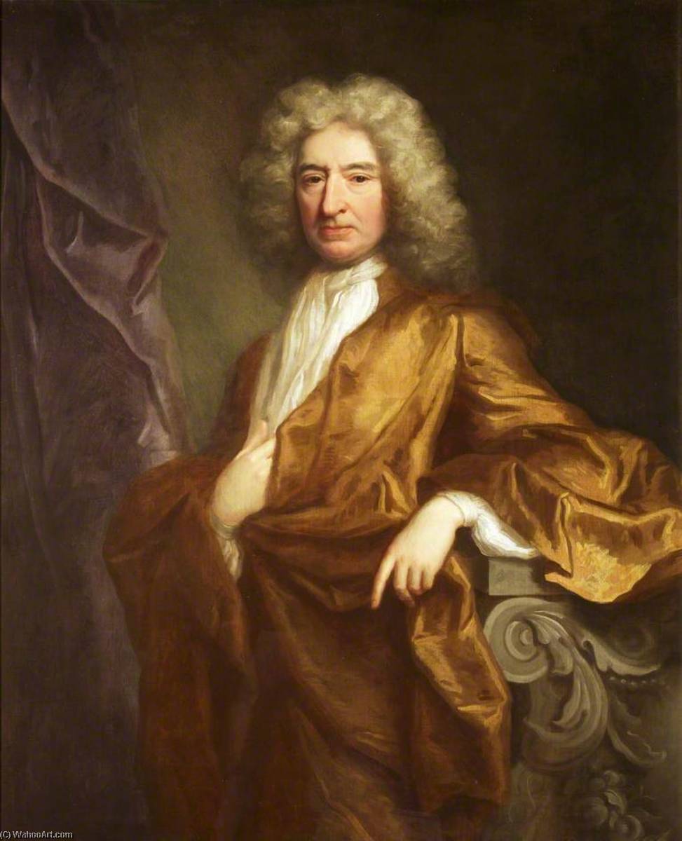 Buy Museum Art Reproductions Edward Colston (1636–1721) by Jonathan Richardson The Elder (1667-1745) | ArtsDot.com