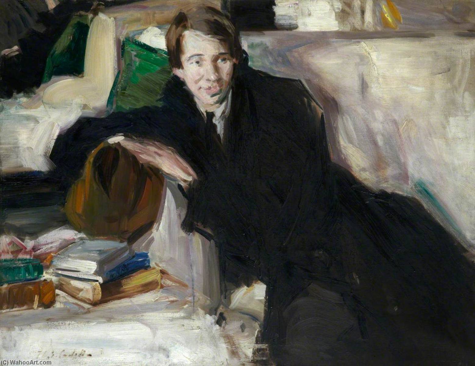 Compra Riproduzioni D'arte Del Museo Il poeta, 1912 di Francis Campbell Boileau Cadell | ArtsDot.com