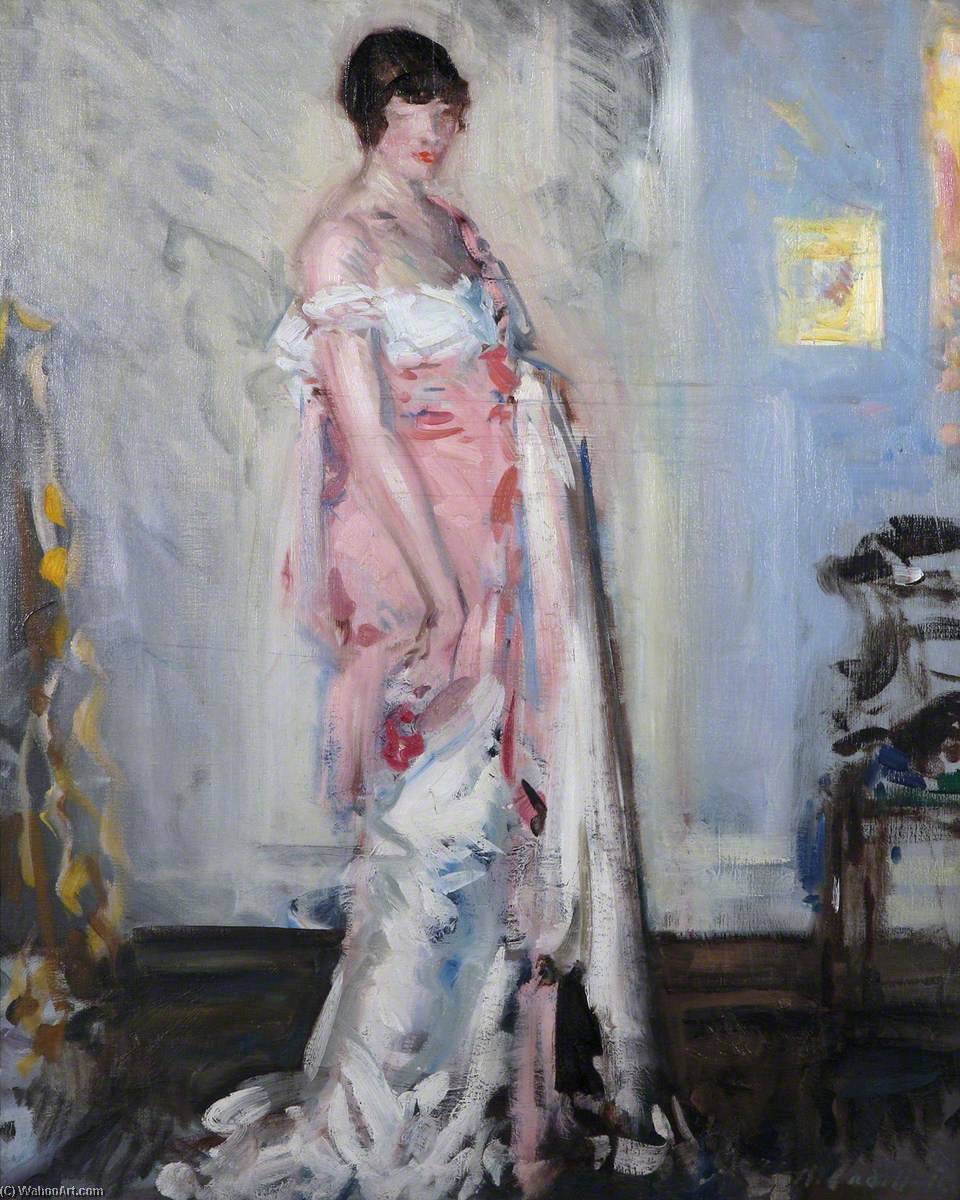 Order Art Reproductions Girl in Pink and White, 1911 by Francis Campbell Boileau Cadell | ArtsDot.com
