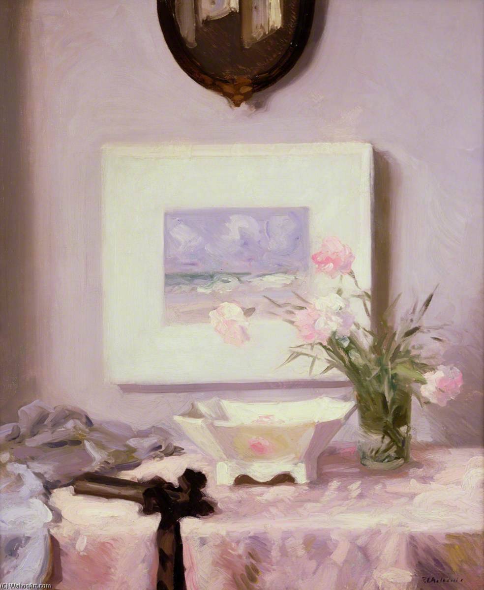 Order Oil Painting Replica Carnations by Francis Campbell Boileau Cadell | ArtsDot.com