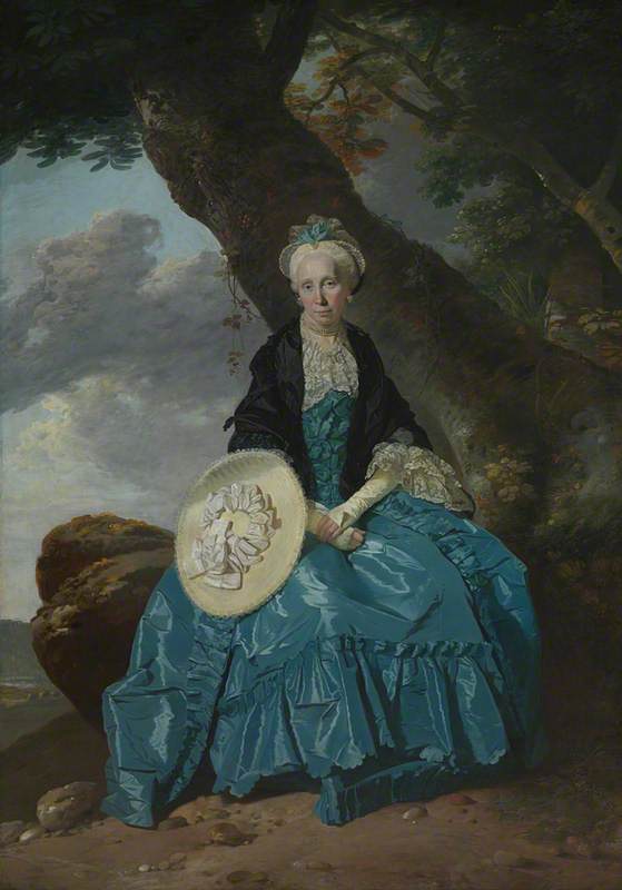 Order Paintings Reproductions Mrs Oswald by Johann Zoffany (1733-1810, Germany) | ArtsDot.com